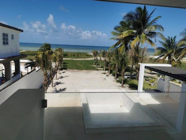 Villa de lujo frente al mar de Progreso, Foglalás  Szállodák Progreso medencével, Uszoda