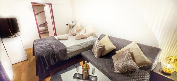 Au 26BIS 2 Appartements MONTREUX 1 Apartment niveau 0 et un autre appartement duplex niveau 1 et 2 15 minutes à pieds du centre de Montreux Lac Léman idéal pour balades en ville Montagne festivals Casino plages ski Fredy Mercury Marché de Noël, Foglalás Apartman Montreux Lavaux