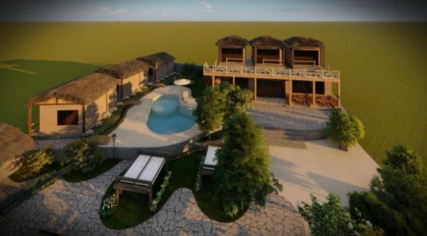Maison de YOLO - Ha Giang Eco Retreat, Foglalás  Ha Giang szállodák medencével, Uszoda