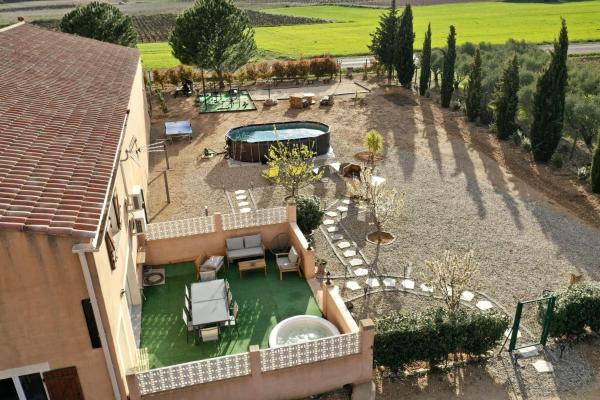 Villa vigneronne moderne piscine et jaccuzi, Foglalás  Saint-Jean-de-Fos Hérault